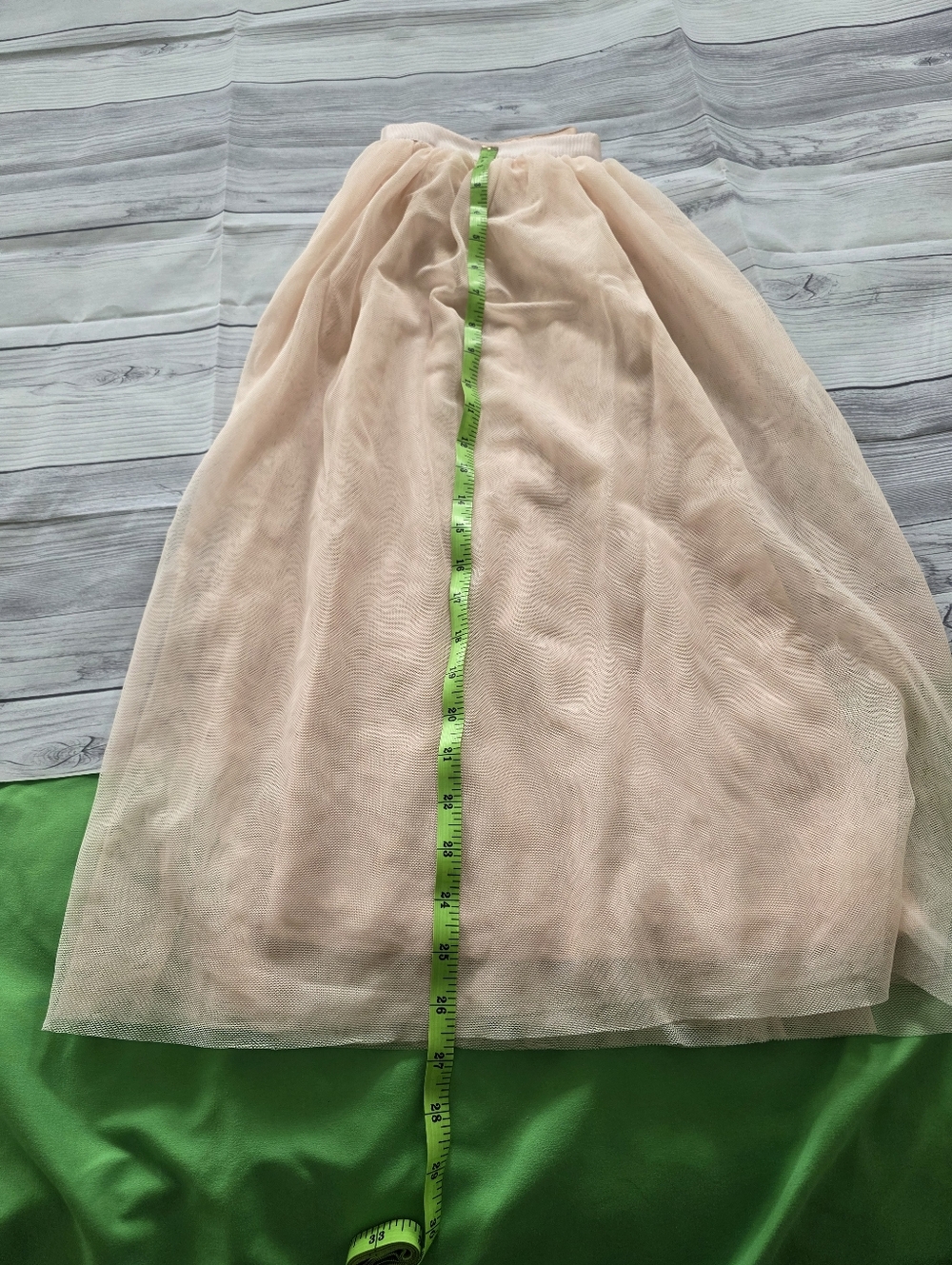 Women's Pink Tulle Skirt - Soft A-Line Midi - Picture 10 of 10